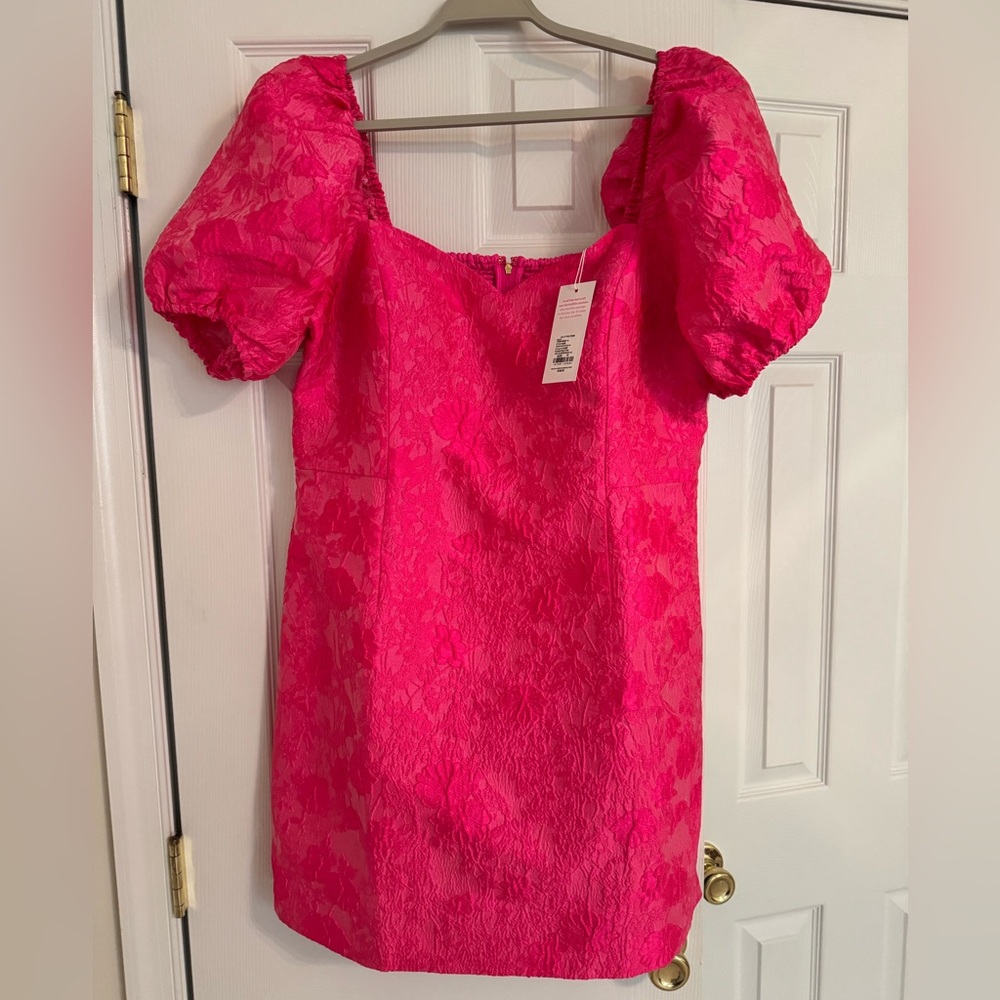 Lilly Pulitzer Short Sleeve Romper- NWT Size 16 - Picture 4 of 7